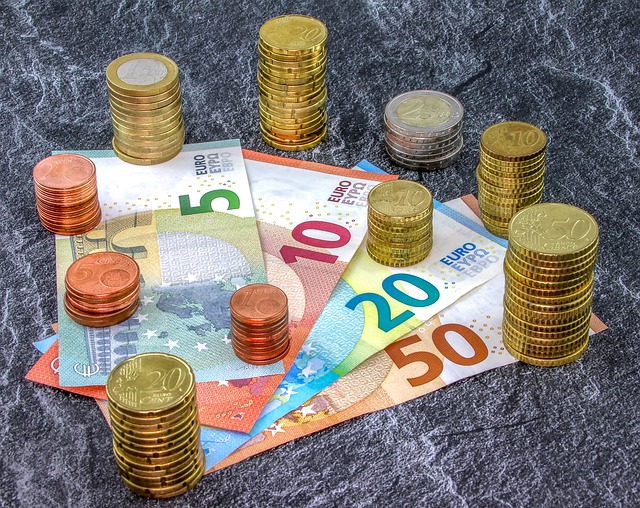 euro centy a bankovky